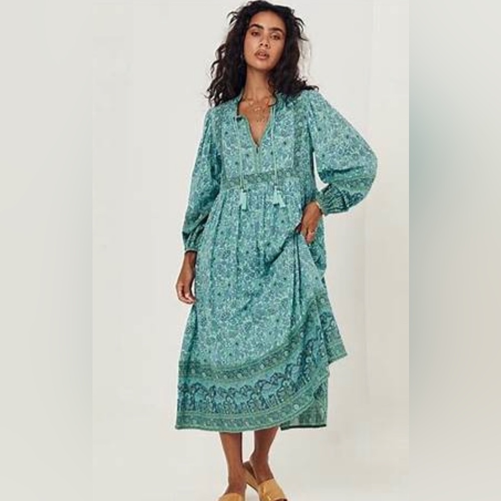Spell Sundown dress Sz L EUC